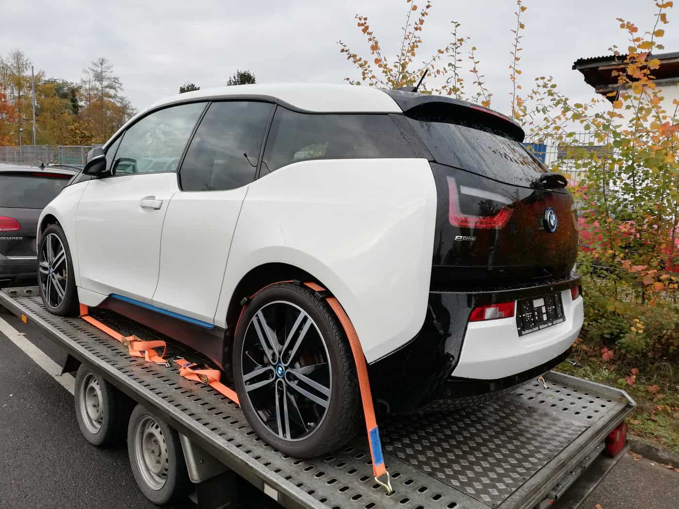 Dovoz BMW I3 z Německa