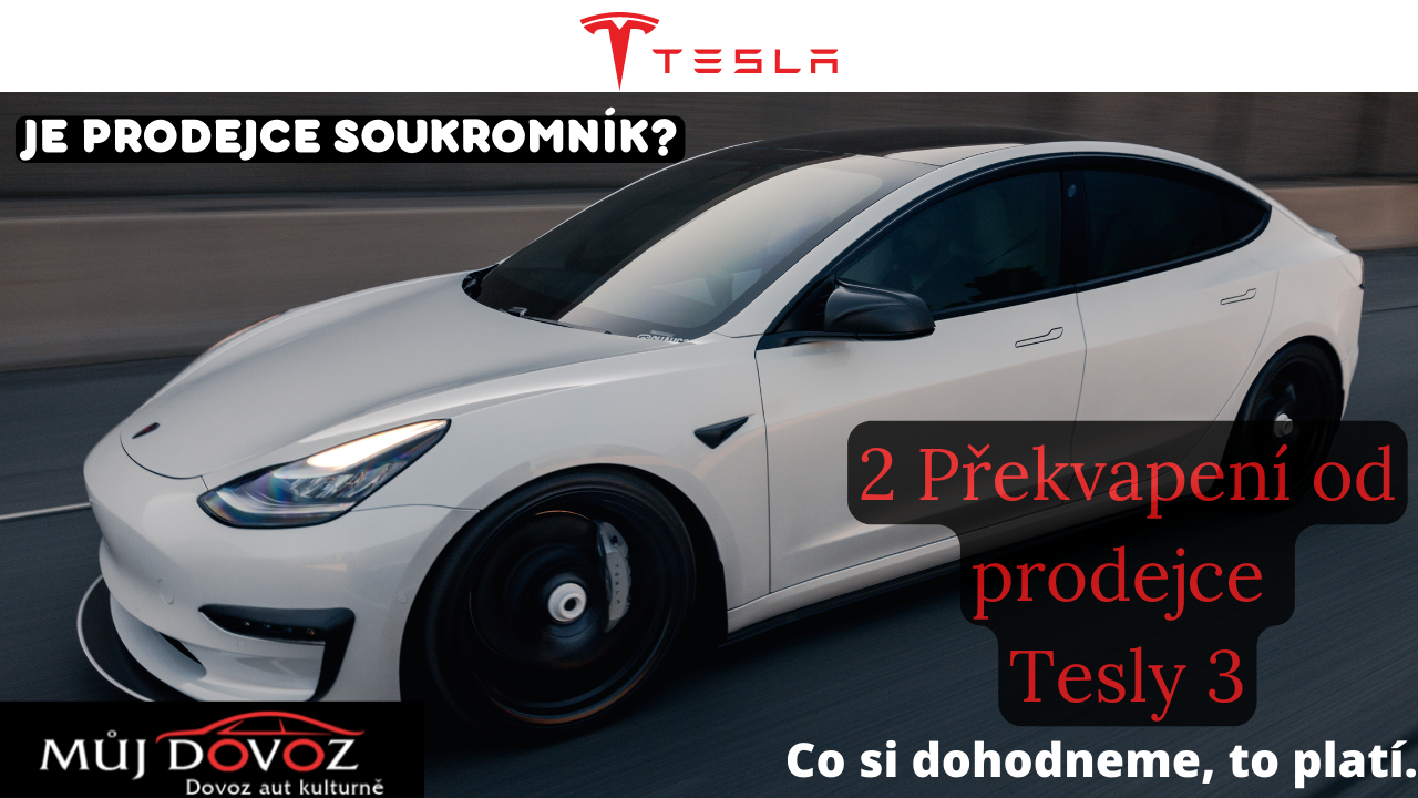 Tesla model 3 s S s Mujdovoz.cz